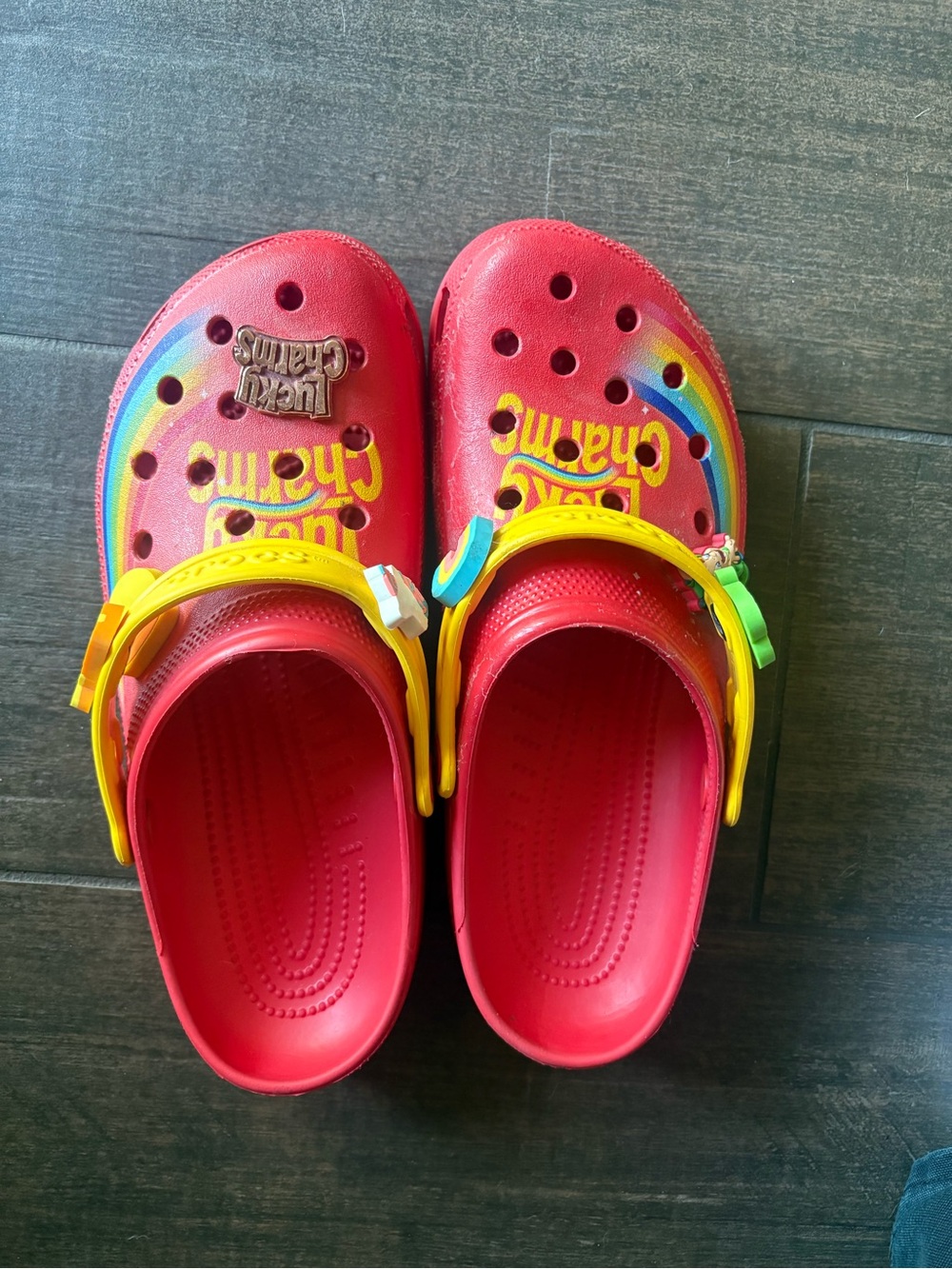 Lucky charm croc collab size 10